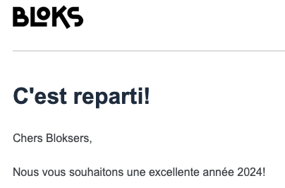 Bloks... un retour en 2024 possible ?