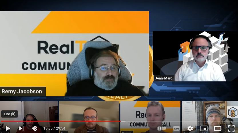 RealT - Résumé du call 🇺🇸 Youtube du 09/11/23