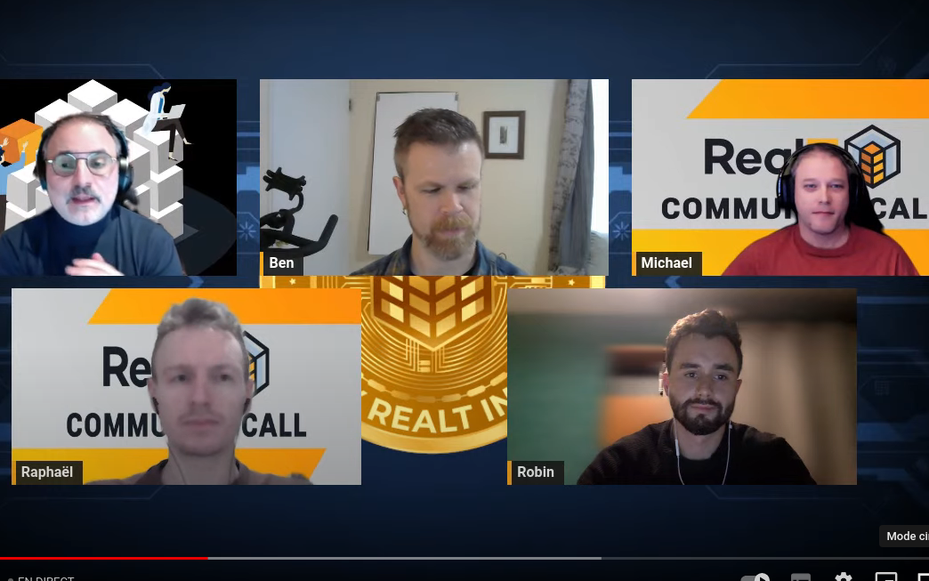RealT - Résumé du call 🇺🇸 Youtube du 21/12/23